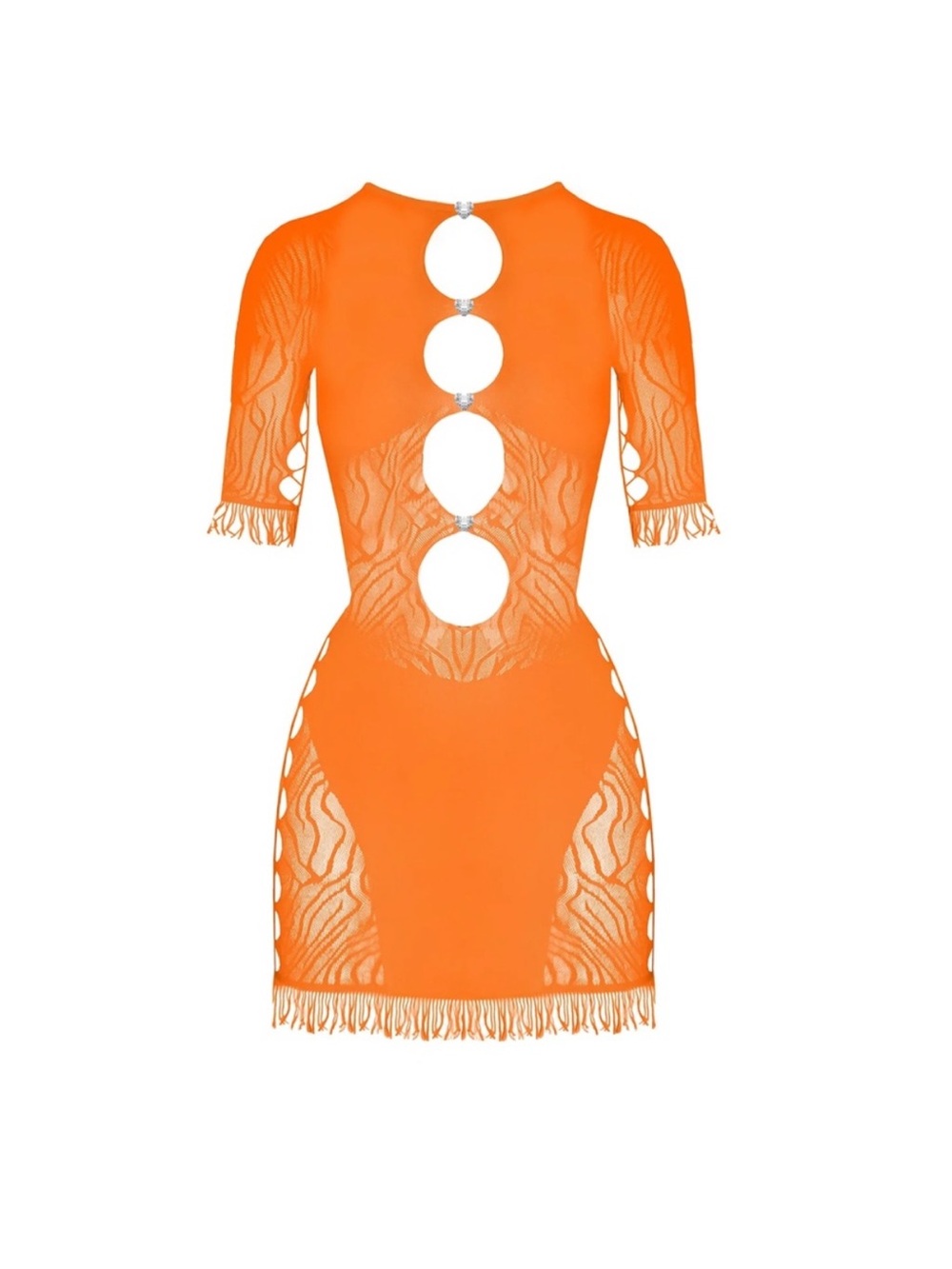 POSTER GIRL Orange BodCon Dress